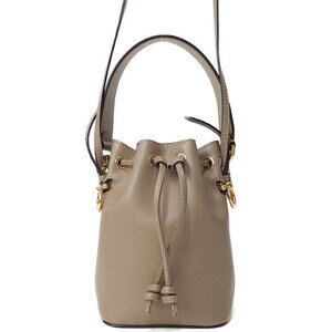 Fendi Mon Tresor Drawstring Bucket 2way Shoulder Bag